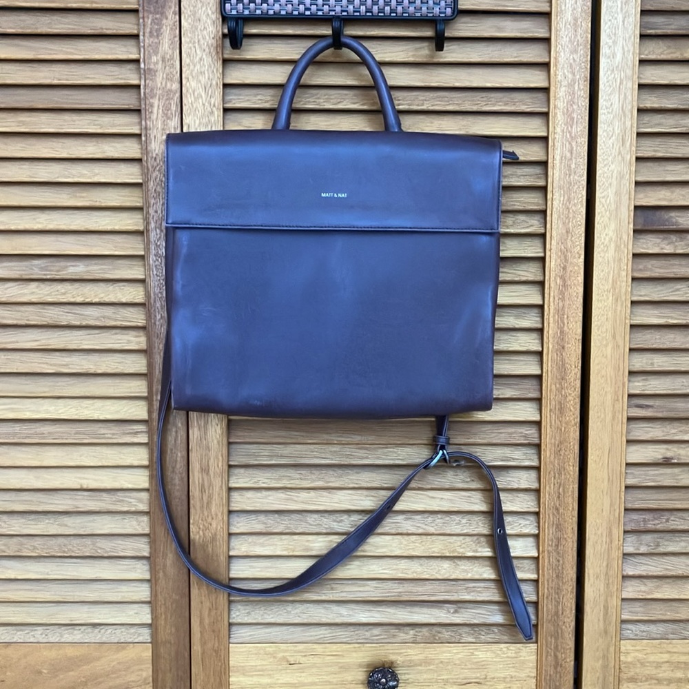 Matt & Nat Crossbody Briefcase Tote